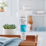 McKesson Vitamin A & D Skin Protectant Cream with Zinc Oxide - Incontinence Barrier Cream, Diaper Rash, Healing Dry and Cracked Skin - 6 oz, 1 Count