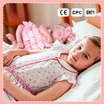 Aori Reborn Baby Dolls Girl 20'' Realistic Sleeping Newborn - Lifelike Poseable Vinyl Baby Doll with Feeding & Outfit Set - Weighted Body for Cuddling, Gift for Collectors & Kids 3+