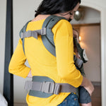 Joie Savvy Baby Carrier – Ergonomic, Adjustable Baby Carrier with 4 Carry Positions, Padded Shoulder Straps and Lumbar Support (Marina)