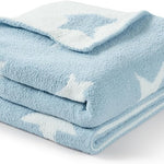 CREVENT Cozy Soft and Warm Mink Baby Blanket with Sherpa Backing, Gift Packing with Ribbon for Newborn Infant Toddler's Crib Cot Stroller (30"X40" Little Dream)