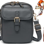 Collaboraten1 Crossbody Leather Bag,Collaboraten1 Crossbody Bag,Adjustable Large Capacity Anti-Theft Backpack