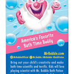Mr. Bubble Kids Original Bath Bomb Potions - Colorful Fizzy Fun - Cool Foam and Bubble Science Beaker Bath Toys (Pack of 4)