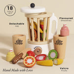 Blender & Wooden Fruit Set Premium Wooden Toys for Kids Ages 3 Years & Up - Le Toy Van