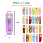 24 Pack Cute Retractable Erasers for Kids Fun Eraser Bulk Kawaii Pencil Erasers Kids Pencil Erasers for Back to School Supplies Classroom Rewards Gifts.