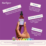 MARYRUTH'S Cocomelon Toddler Elderberry Syrup, USDA Organic Elderberry, Sugar Free Kids Immune Support Supplement for Ages 1-3 Years, Clean Label Project Verified®, Vegan, Gluten Free, 1 Fl Oz