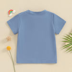 Tsseiatte 3-Pack Toddler Baby Boy Girl Short Sleeve Crew Neck T Shirt Pullover Shirts Summer Basic Tees Solid Casual Clothes (A-Beige Blue Green, 18-24 Months)