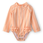 Carter's Girl 1-Piece Rashguard, Orange, 6M