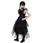 Spooktacular Creations Kids Black Family Costume, Halloween Costume Set for Girls, Dark Vintage Prom Dress