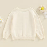 Infant Baby Girl Cardigan Sweater Long Sleeve Button Up Knit Sweatshirt Jacket Toddler Baby Girl Fall Outfits (Apricot, 0-6 Months)