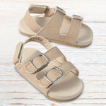 CYXUYJH Baby Boys Girls Infant Summer Sandals Open-Toe Outdoor Anti-Slip Rubber Soft Sole Newborn Toddler First Walker Shoes