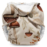 Kanga Care Lil Joey Newborn All in One AIO Cloth Diaper (2pk) Mushie 4-12lbs