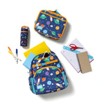 Simple Modern Medium Disney Pixar Toddler Backpack for School Girls and Boys | Kindergarten Elementary Kids Backpack | Fletcher Collection | Kids - 15" tall | Pixar Mashup on Blue