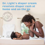 DiaperDerm Baby Diaper Rash Cream with 5 Ingredients for Gentle, Happy, and Rash-Free Skin Care, 8 oz