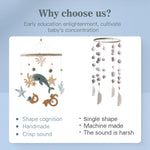 let's make Crib Mobile for Baby Boys Girls Ocean Whale Nursery Mobile Gender Neutral Baby Mobile Handmade Ceiling Mobile Best Gifts for Christmas Birthday Baby Shower