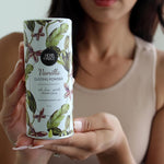 Vanilla Talc-Free Dusting Powder with Arrowroot, Oats, Zinc & Magnesium - Soothing Body Powder for Women, Chafing & Deodorizing, Baby Powder Alternative, Foot & Shoe Freshener