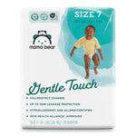 Amazon Brand - Mama Bear Gentle Touch Baby Diapers, Size 7, 20 Count, Wetness Indicator, Stretchy Waistband, Secure Fit