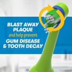 FIREFLY Clean N' Protect TMNT Power Toothbrush, 3D Cover, Battery, 2 Pack