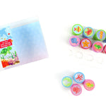 TINYMILLS 12 Pcs Ocean Life Turtle Stamp Kit for Kids Self Inking Stamps Gift Party Favors