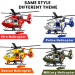 CSDCSD Kids Toys for 3 4 5 6 7 Years Old Boys, Large Helicopter Toy,Police Toys Crane Toy with Lights and Sounds,with Cargo Basket,Toddlers Gifts