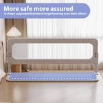 Baby Bed Rails Guard for Toddlers - Toddler Bed Rail for Queen Full King Twin Crib Bunk Size Bed Adjustable Heights & Foldable Bedrail Extra Tall Child Safety Side Railing Guards for Kids(78.7")