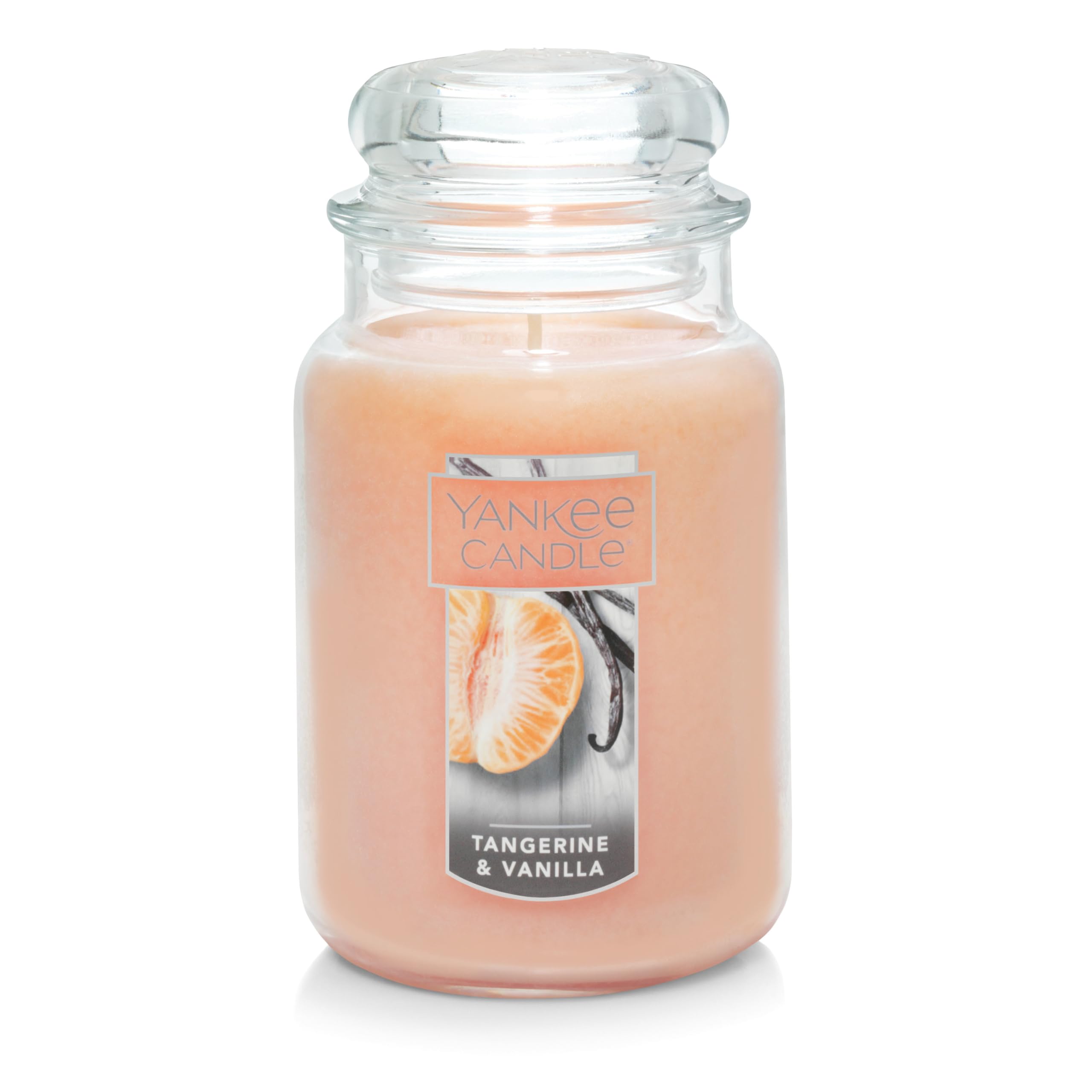 Yankee Candle Sage & Citrus Scented, Classic 22oz Large Jar Single Wick Candle, Over 110 Hours of Burn Time, Ideal for Home Decor and Gifts