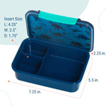 Wildkin Reusable Food Container for Kids – Airtight, Leak Resistant, Dishwasher Safe - Jurassic Dinosaurs