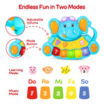STEAM Life Baby Piano Toys 6 to 12 Months, Musical Toys for Baby 0 6 9 12 18 Months, Early Learning Educational Piano Keyboard Infant Toys for 1 Year Old Boys Girls Birthday Xmas Gifts