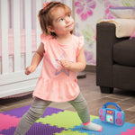 eKids Peppa Pig Toy Music Player, Toddler Toy with Built-in Music and Lights (Peppa Pig)