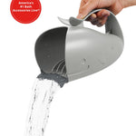 Skip Hop Baby Bath Rinse Cup MOBY Tear-free Waterfall Rinser Grey Age 0+