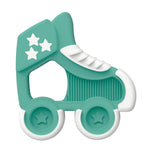 Dr. Brown's Ridgees Roller Skate Baby Teether, Massaging Multi-Texture Teething Toy for Babies, BPA-Free, 3m+