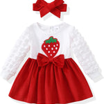 Baby Girl Dress Infant Clothes Newborn Fall Winter Outfits Plaid Dresses Cute Birthday Gifts Holiday Princess Dress for Girls