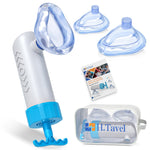 Choking Rescue Device, FSA or HSA Eligible, Portable Airway Suction Rescue Device, H.Tavel Anti Choking Device, Choking First Aid Device for Kids and Adults