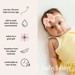 2PK BABY FAB® SKINNY: ballet pink + blossom