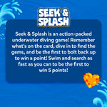 Skillmatics Seek & Splash Diving Gem Toys - Underwater Search and Find Game, Perfect for Swimming Pool & Summer Fun for Kids, Gifts for Boys & Girls Ages 6, 7, 8, 9 & Up