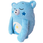 Happy Nappers: Care Bears 26" Pillow Pocket Pal - Bedtime Bear - Plush Character Pillow Case, Animal Cover w/Weighted Paws, Soft Huggable Companion, Kids