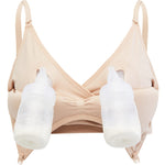 Seamless Hands Free Pumping and Nursing Bra