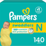 Pampers Baby Diapers - Swaddlers - Size 1, 198 Count, Ultra Absorbent Disposable Infant Diaper