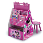 Delta Children Deluxe Kids Art Table | Easel, Desk, Stool, Toy Organizer, Disney Minnie Mouse
