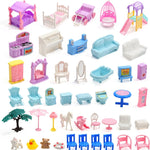 Huge Doll House Dollhouse with Light, Gift for Girls