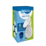 Dr. Brown's 100% Silicone One-Piece Breast Pump, Hands-Free Breast Milk Collector with Travel Lid and Travel Bag