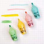 Raymond Geddes Anime Boba Tea Cute Highlighters (24 per Bag) - Chisel Tip Book Highlighters – Ideal Fun School Supplies