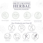 Ora's Amazing Herbal Talc-Free Grain-Free Gluten-Free Corn-Free Baby Powder 2.5oz … (Unscented 3 Pack)
