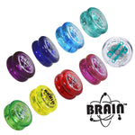 Yomega The Original Brain - Professional Yoyo for Kids and Beginners, Responsive Auto Return Yo Yo Best for String Tricks + Extra 2 Strings & 3 Month Warranty (Pink)