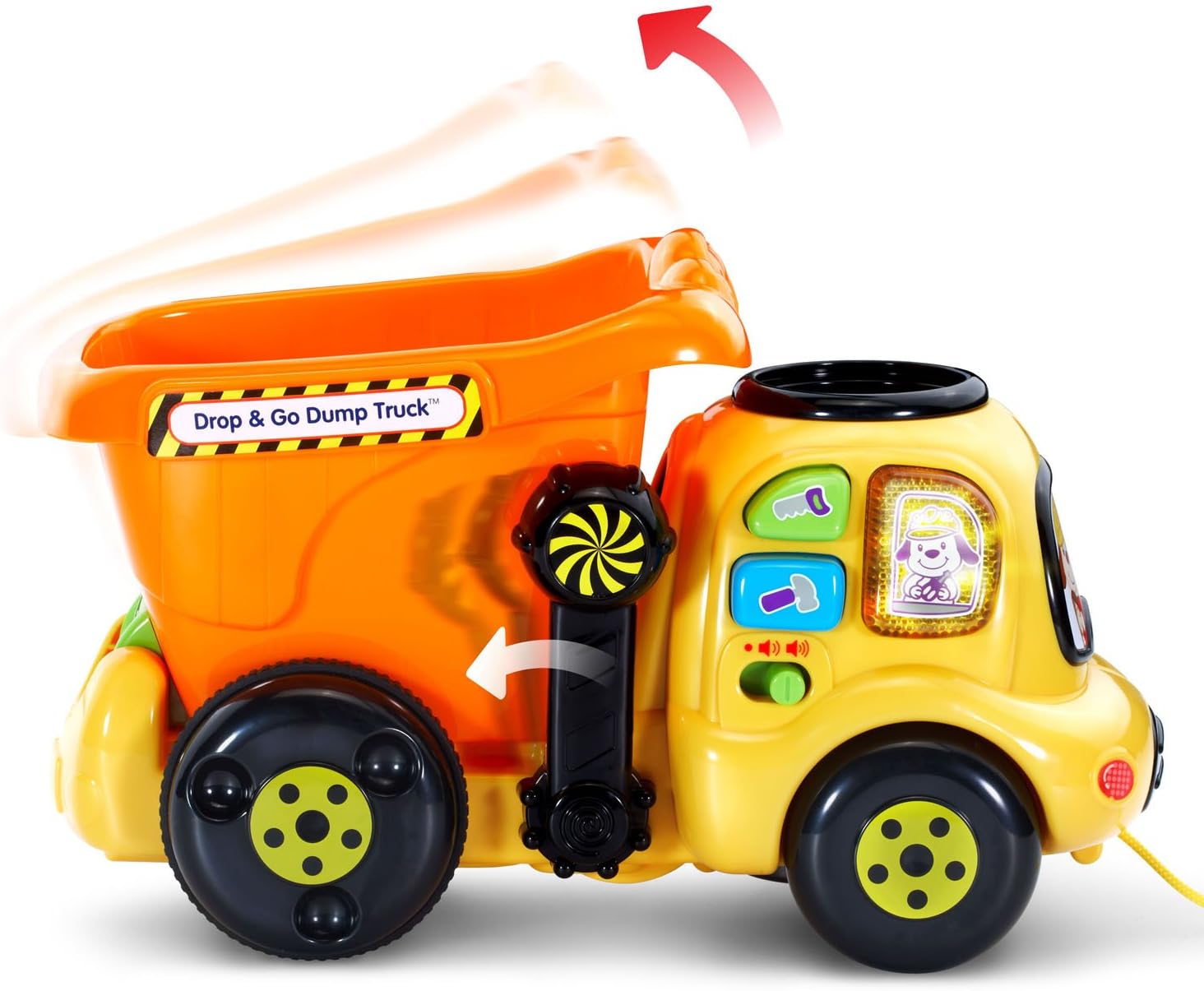 VTech Drop and Go Dump Truck, Orange