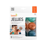 Boon Jellies Suction Cup Bath Toys - Bathtub Baby Sensory Toys - Jellyfish Suction Toys for Bath Time - Navy/Coral - Baby and Toddler Bath Toys - 9 Count - Ages 12 Months and Up
