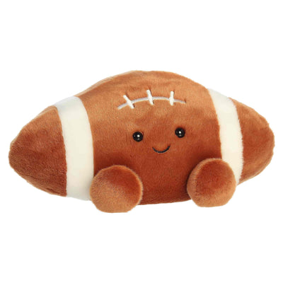 Aurora Adorable Palm Pals Party Sized Tackle Football Stuffed Animal - Fun Characters Now in Bigger Sizes - Perfect for Decorating Rooms and Birthday Gifts - Brown 10 Inches