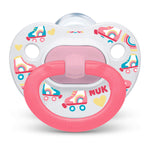NUK Glow-in-the-Dark Orthodontic Pacifiers, 6-18 months, 3 Pack
