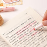 MOZXIRZ 6 Pcs Capybara Highlighter Marker Cute Capybara Pastel Highlighter Marker Pens for Students Boys Girls Women Highlighter Pens School Supplies Office Supplies (6Pcs Capybara)