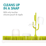 Boon Nursh Silicone Baby Bottle Nipples - Bottle Nipples for Boon Nursh Baby Bottles - Baby Bottle-Feeding Supplies - Fast Flow Baby Bottle Nipples - 3 Count