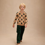 Gymboree,Boys,and Toddler Long Sleeve Crew Neck Pullover Sweater,Chipmunk Trees,6